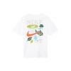Nike T Shirts Men's White Crew Neck Moderate FN3700-100