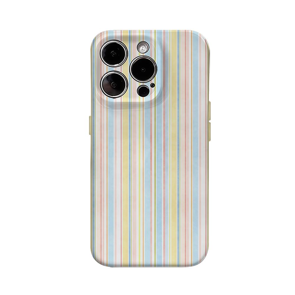 

Stylish Design Striped Phone Case for IPhone 16 15 14 13 12 11 X XS XR XSMAX 7 8 Pro Max Plus Double-layer Back Cover IPHONEXSMAX