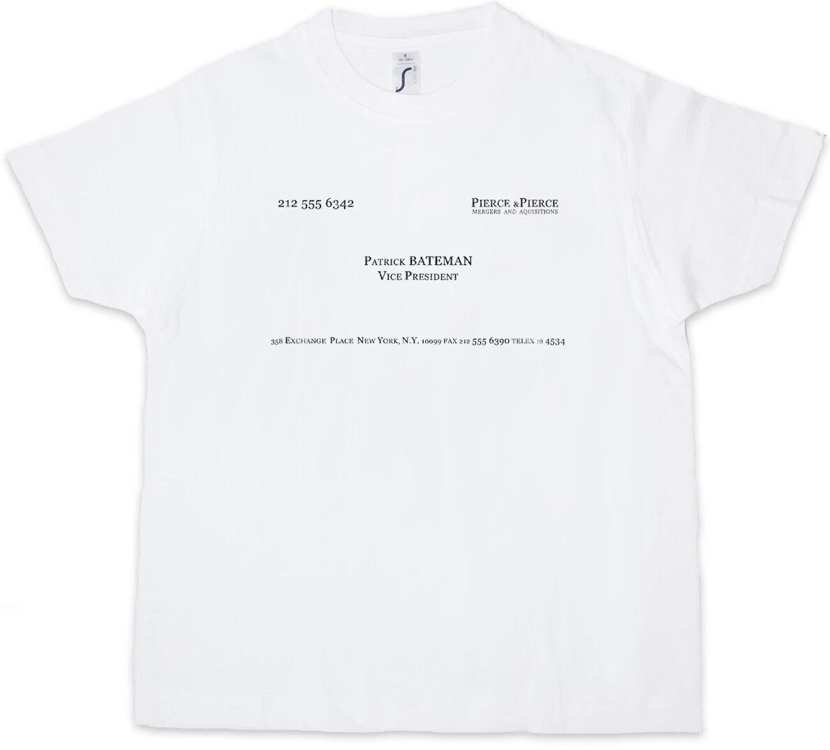 PATRICK BATEMAN CARD Kids Boys kids boys T-Shirt Business American Company Psycho 130