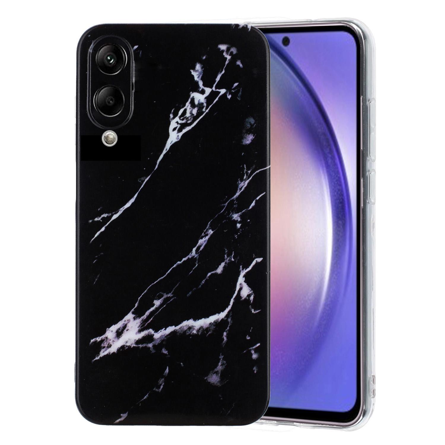 

Для Samsung Galaxy S25 Edge Чохол з малюнком мармуру, розписана TPU задня кришка для телефону Black