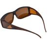 ESCHENBACH Wellness Protect Oversized Brown Sunglasses, Large, Lens, 1663-985
