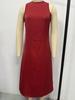 European & American Satin Sleeveless Silk-like Slit Dress for Women - Spring/Summer