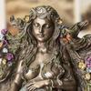 Butterfly Cross Mother Earth Gaia Resin Statue Home Decor