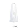 Kaslead New Women Clothes Western Style Fashion Simple and Versatile Neck Collar Top 2649074