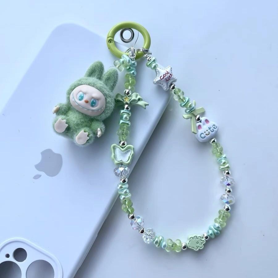 Plyšová látková taška, Přívěsek na mobilní telefon, Roztomilý dárkový přívěsek na klíče