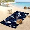 West Ham United Fußball-Print Strandtuch, Großes Weiches Schnelltrocknendes Handtuch für Strand Camping Schwimmen