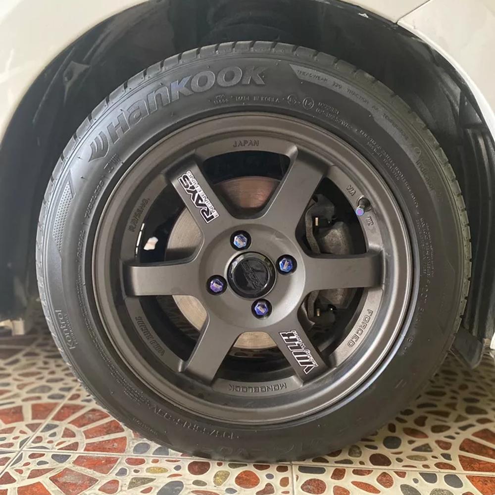 4PCS 3D Emblem RAYS Wheel Cover Cap 56MM Fit Diameter Sport Rim Cap Wheel YCenter Cap hub caps For RAYS G25 Rim