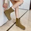 Fashion Women's Short Boots 2025 Autumn Winter New Luxury Vintage Outdoor Non Slip Fashion Boots Comfortable Soft Sole Flat Casual Shoes