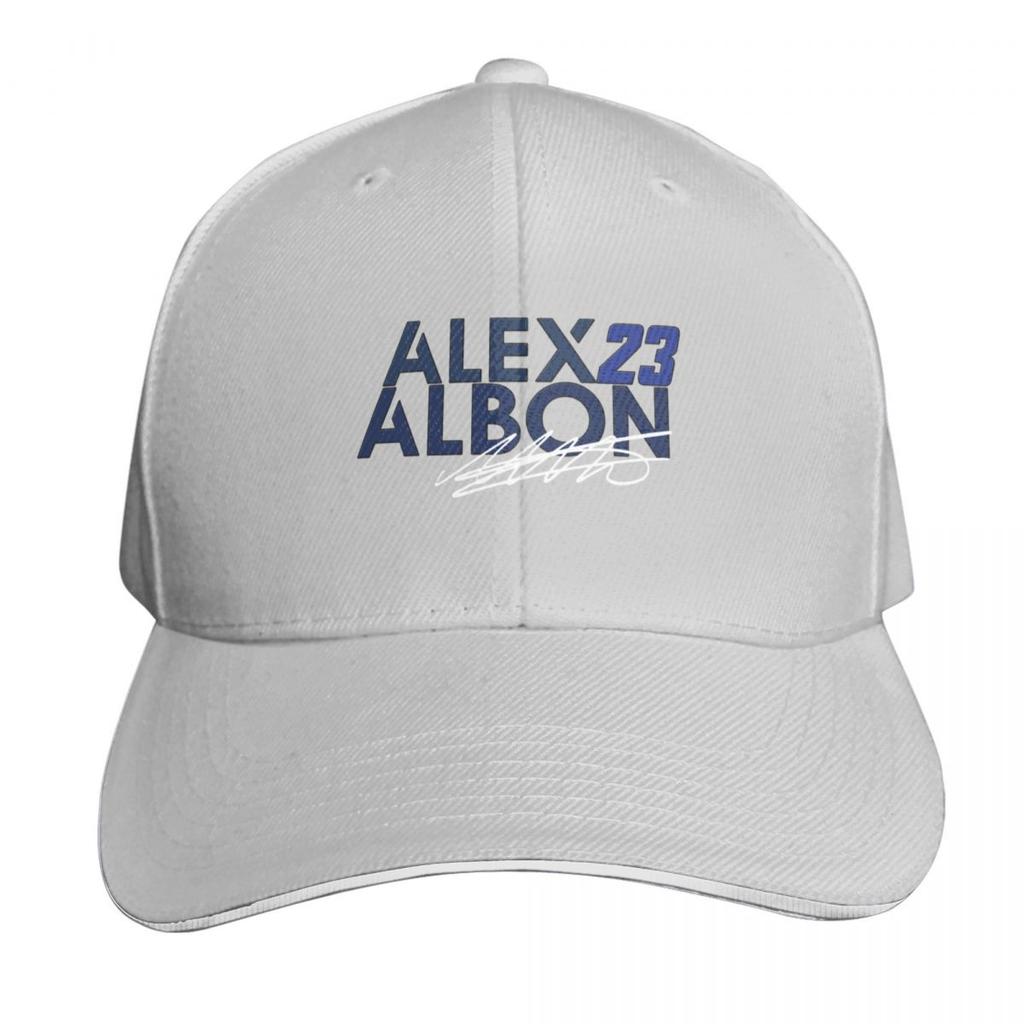Alex Albon AA Baseballpet Nieuwe Pet Pomponmuts UV-bescherming Zonnehoed Sportpet Jongen Dames