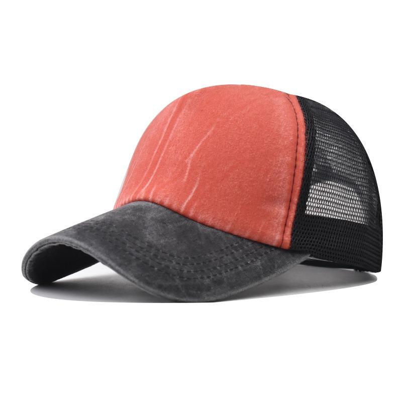 Casquette de Baseball unisexe en coton délavé, couleur riche, pour hommes et femmes, chapeaux de camionneur décontractés, nouvelle collection
