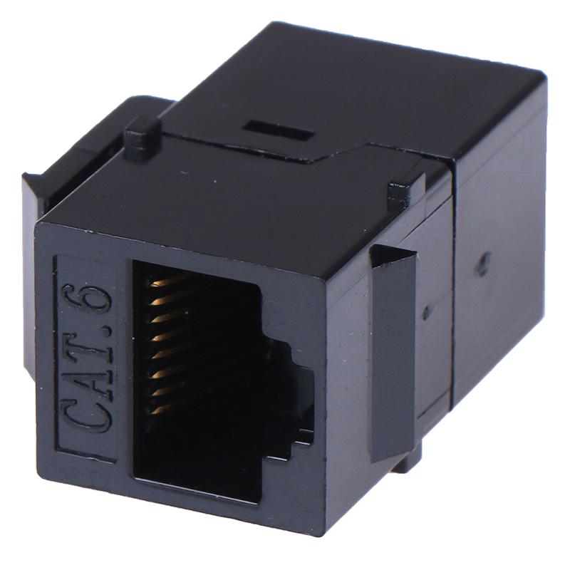 Rj45 Female To Utp Cat5E Cat6 Keystone Jack Inline Coupler Connector Adapter