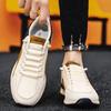 Men’s Sports Shoes Casual Street Style Jogging Sneakers Students Skateboard Shoes Plus Size Height Increase