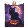 Halloween Pumpkin Autumn  ()(1) Blanket Quality Warm Soft  Bedding Throws Winter Kids Adult Living Room Fashion Bedspread
