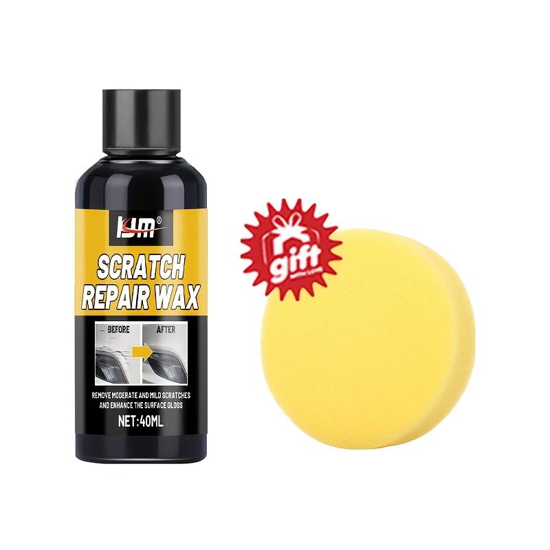 

Быстрый ремонтный автомобильный воск - Восстанавливает цвет и блеск, Удаляет царапины на кузове автомобиля, дисках и внутренних пластиковых деталях, Ремонт колес