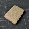 2025 Car Armrest Mat Wave Embroider PU Leather Center Console Arm Rest Protection Cushion Auto Armrests Storage Box Cover Pad