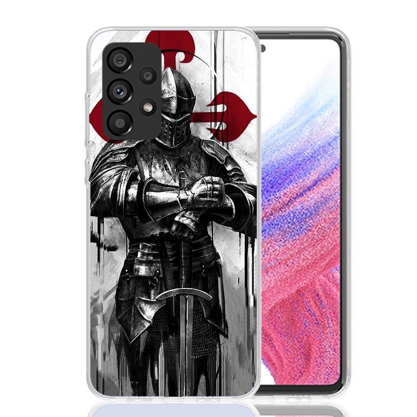 Knights Templar Crusades Phone Case for Samsung Galaxy A17 A16 A15 A14 A13 A57 A56 A55 A54 A53 A37 A36 A35 A34 A33 A26 A25 A24 A