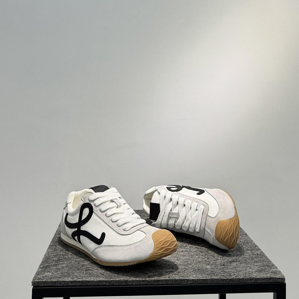 Pantofi de antrenament pentru bărbați 2025 cu șireturi, tip gheată joasă, stil german - La modă, stil Forrest Gump, talpă moale, îmbrăcăminte sport versatilă și casual