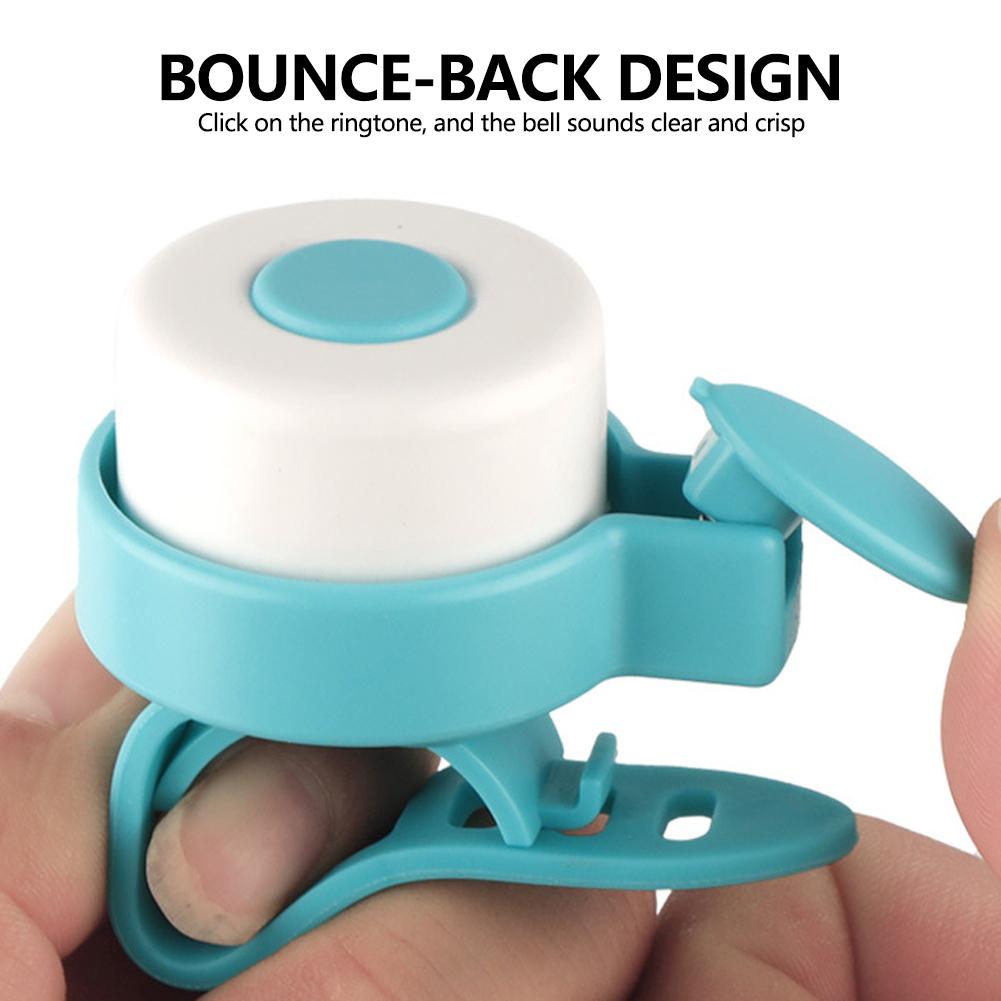 1Pc Kids Bicycle Bell Horn Pinkycolor Loud Sound Alarm Warning Kids Bike Bell Handlebar Horn Children Bike Cycling Accessories