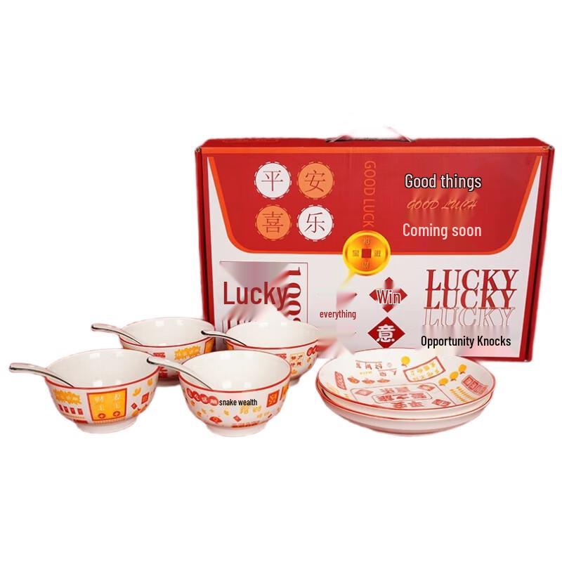 Love Journey 10-Piece Ceramic Dinnerware Set