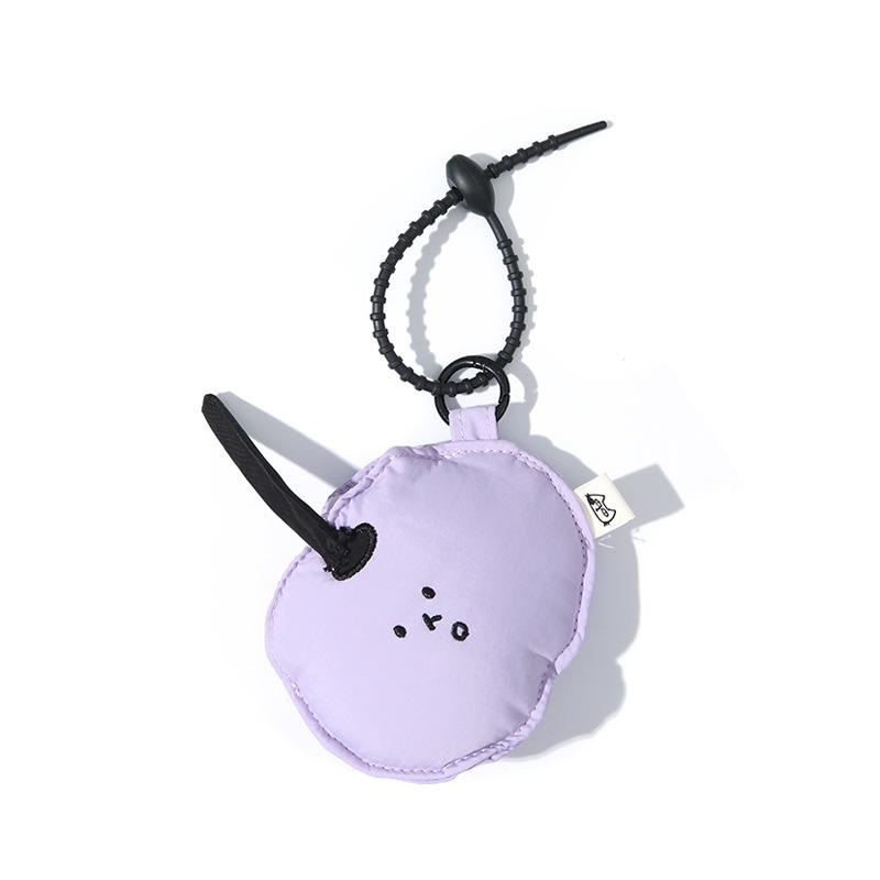 Earphone Carry Case Keychain,Pocket Earbud Travel Carrying Case for Smartphone Earphone,Wireless Headset,USB Cable,Storage Bags