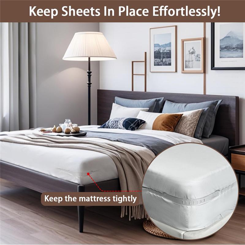 Clear Replacement Strips For Bedsheet Holders Bed Sheet Holder Straps Compatible With Most Sheet Lock Systems