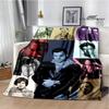 Sänger H-Harry-Styles bedruckte Decke Picknickdecken Flansch warme Decke Weiche und bequeme Decke Bettwäsche Geburtstagsgeschenk