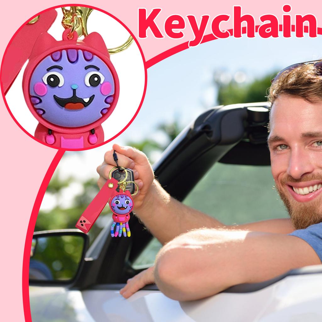 Keychain Pendant Doll Car Keychain Backpack Accessories Doll Pendant