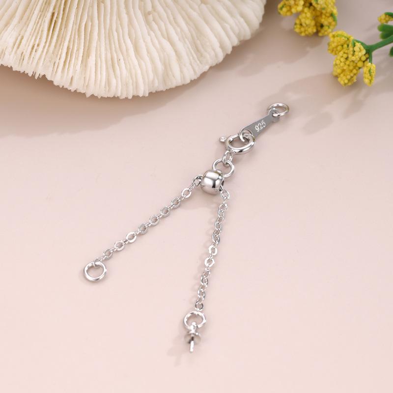 Adjustable Heart Tail Chain for DIY Bracelets and Necklaces - Universal Extension Chain Accessory