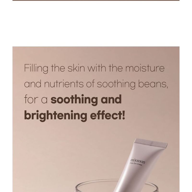 mixsoon Bean Eye Cream