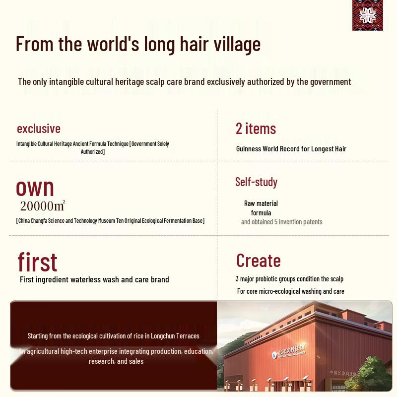 Changfa Xiaozhai Probiotic Anti-Dandruff Nourishing Shampoo