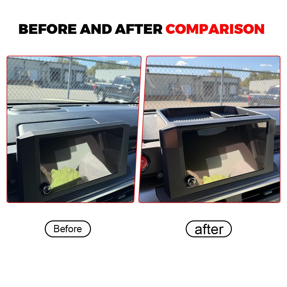 Center Console Dashboard Storage Box For 2025 2025 Toyota Tacoma SR SR5 TRD Armrest Storage Dash Board Organizer Car Accessories