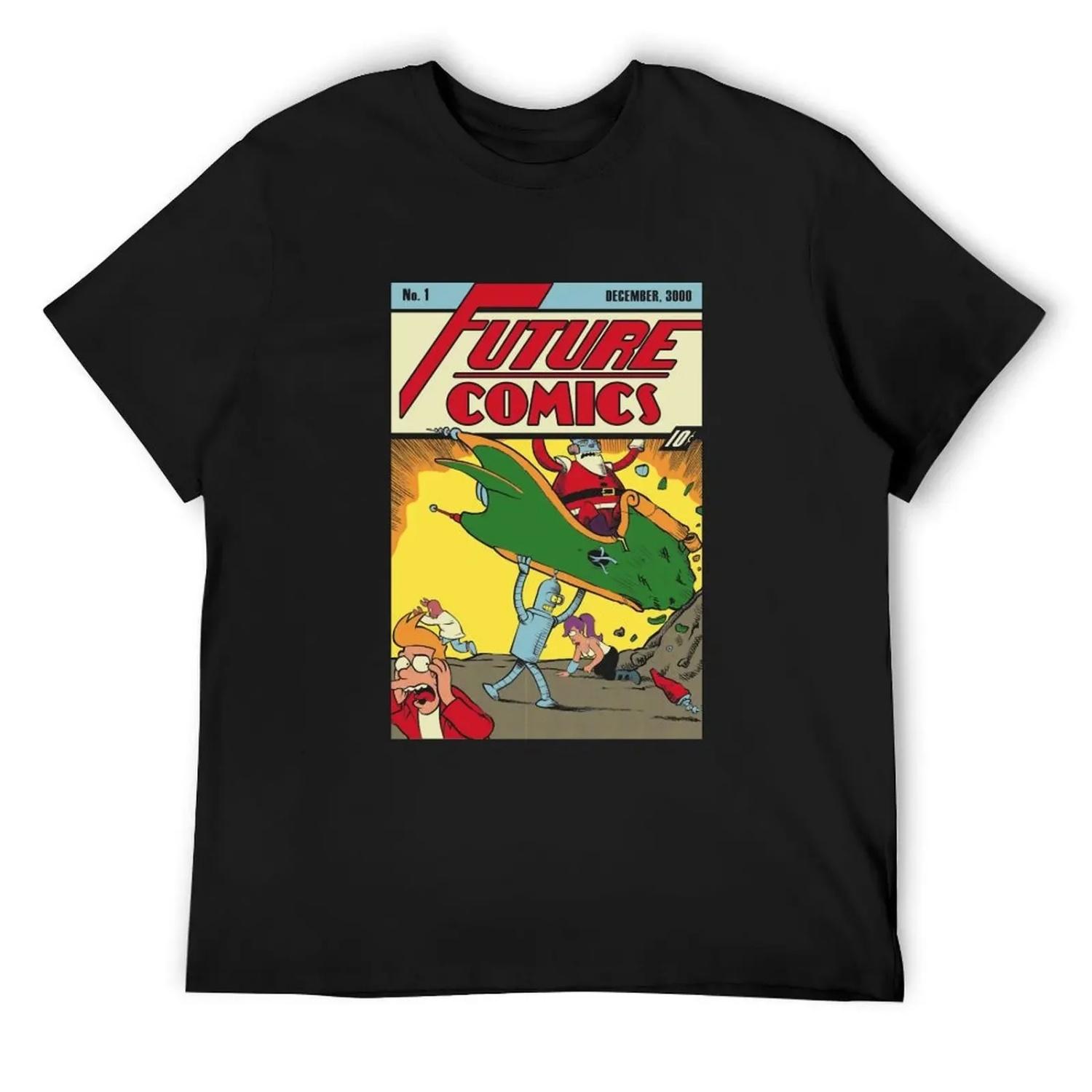 

Future Comics T-Shirt custom t shirt topping customs tshirts for men XXXXXL чорний