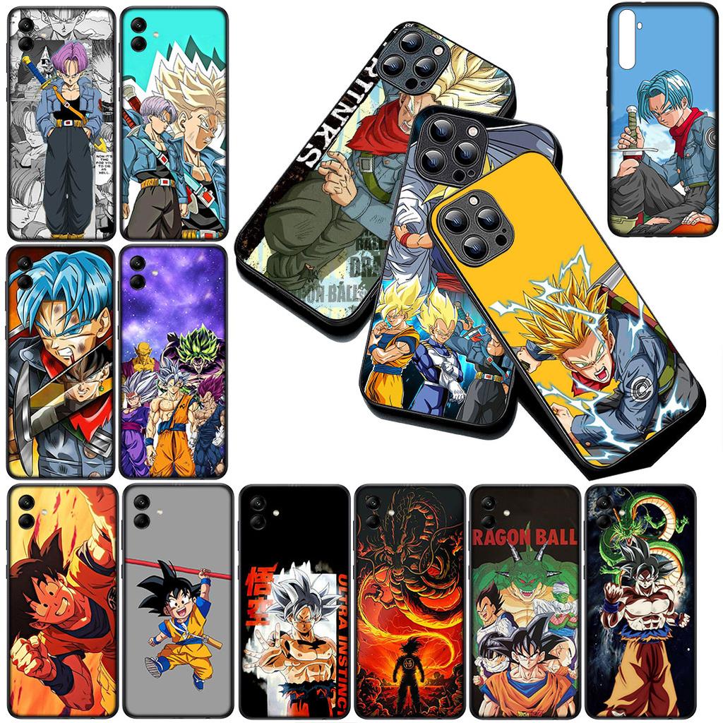 Torankusu Dragons Balls Trunks Gokus Phone Cover for Samsung Galaxy S23 S22 S21 S20 FE Ultra Plus + S23FE A50 A51 A12 Case