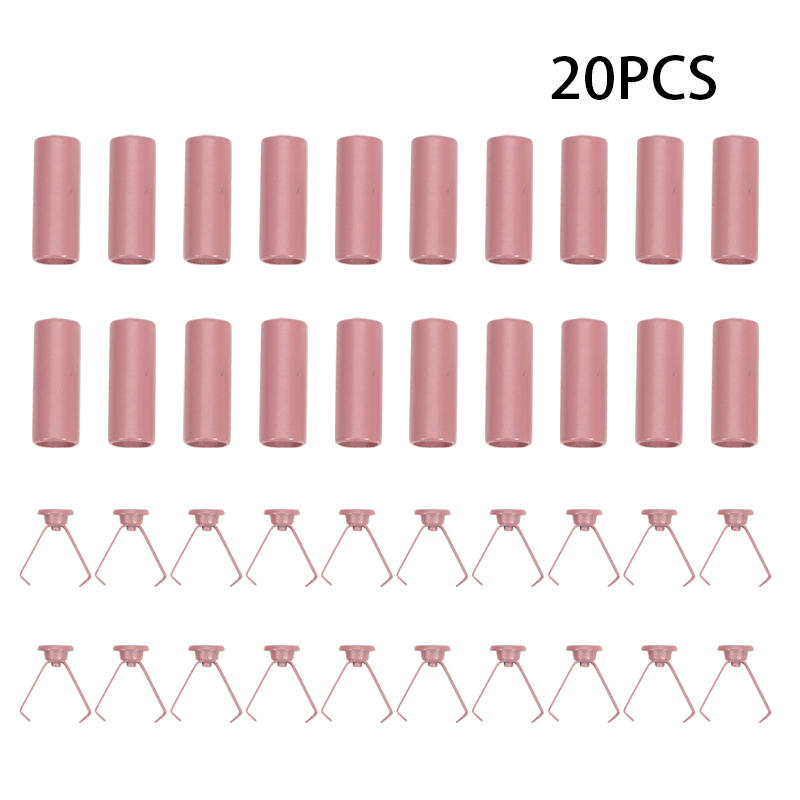 20PCS Practical Shoe Lace Ends Tip Hat Drawstring Fixing Buckle Mutli-Purpose Shoelace Replacement Heads for Shoes, Jackets