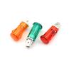 10Pcs Signal Lamp 10Mm Red Green Yellow Lamp Indicator Light 12V 24V 220V