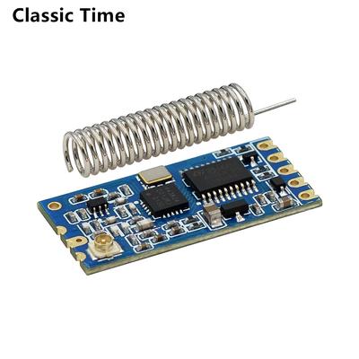 HC-12 SI4438 Wireless Microcontroller Serial, 433 Long-range, 1000M with Antenna for Bluetooth