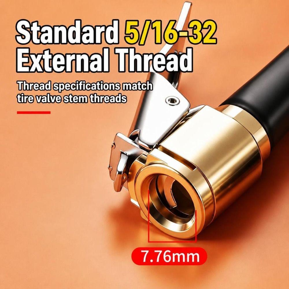 PVC Air Inflation Hose External Thread Quick Clamp Air Hose Pneumatic Accessories