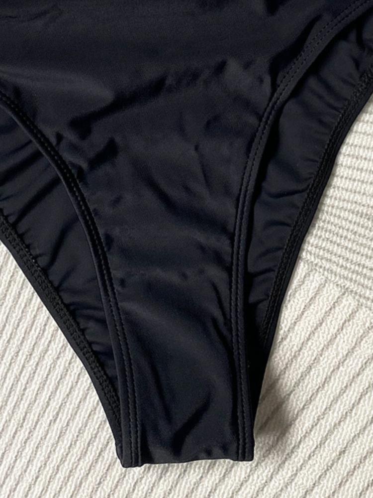 Süß Sexy Blume Trägerloses Bandeau Bikini Damen Y2k Ästhetisch Elegant Badeanzug Zweiteiler Schick Kawaii Vintage Badeanzug