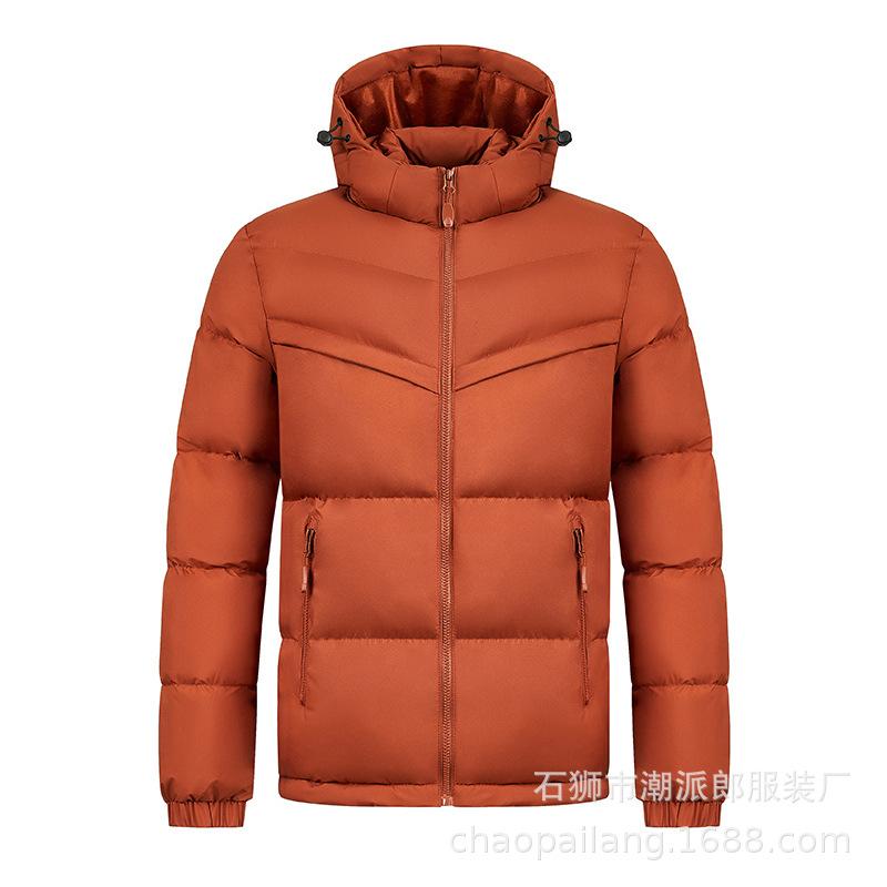 Hot-selling cotton-padded men's winter jacket cotton-padded jacket autumn and winter hooded jacket