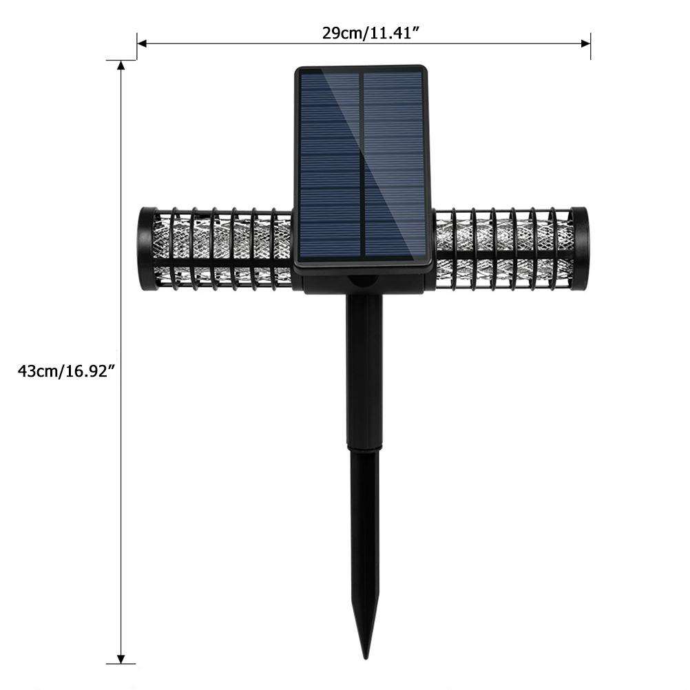 Mosquito Killer UV LED Lamp IP65 Waterproof Insect Trap Light Solar USB Charging Mosquito Ant Fly