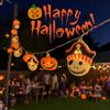 1PC 20/30 LED Halloween Pirate & Pumpkin String Lights Battery Powered For Home Bedroom Living Room Porch Holiday Decoration
