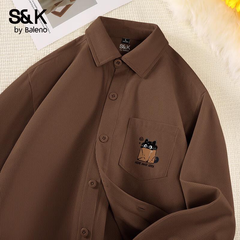 Baleno S&K Series Men's Loose Fit Long Sleeve Shirt