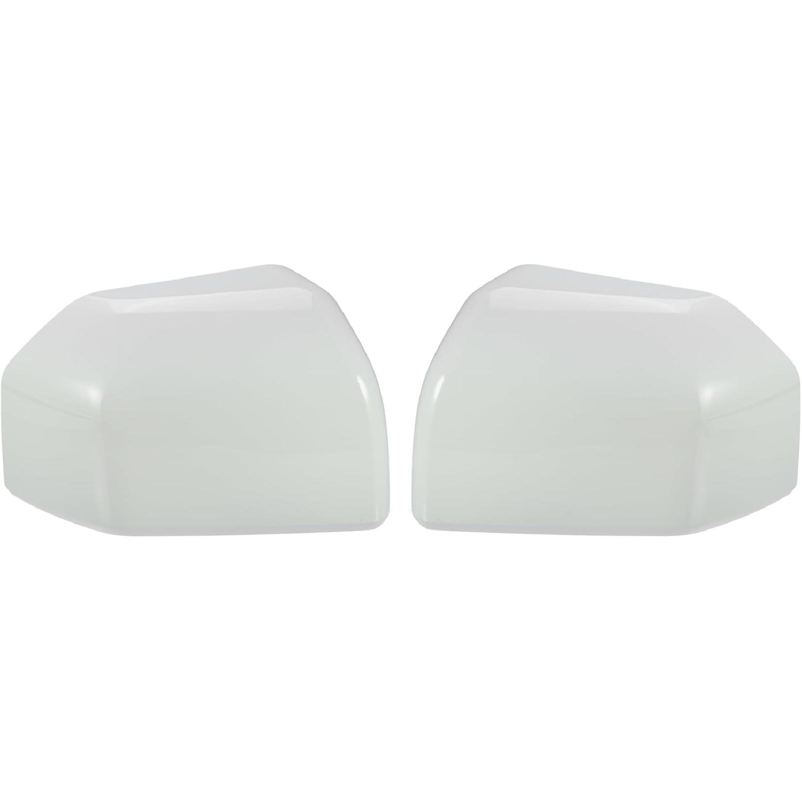 

ACROPIX Car Exterior Top Half Mirror Cover Caps Overlay Fit for Ford F150 F-150 Pickup Truck - Pack of 2 Z1 Oxford White Painted белый