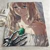 Anime VViolet Evergardenn Throw Warm Soft Flannel Blanket Multiuse for Sofa Bed Camping Travel Nap