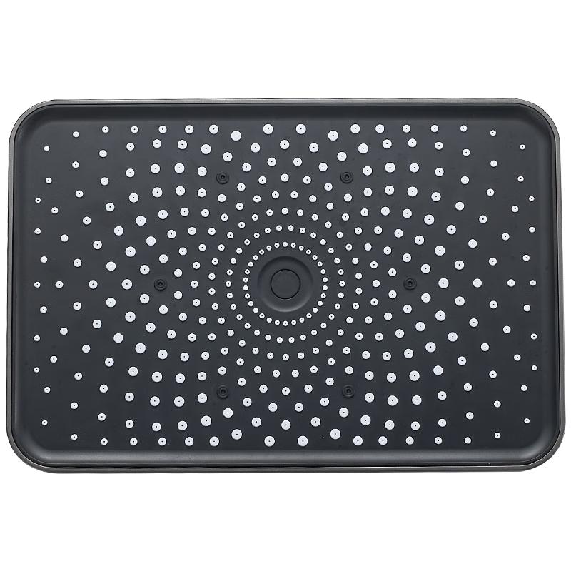 KEGOO Square Air-Pressurized Shower Head