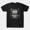 Men Black Print T-shirt Soulfly - Dark Ages Track List No-Cut Transfer Paper Print Cotton Tshirt