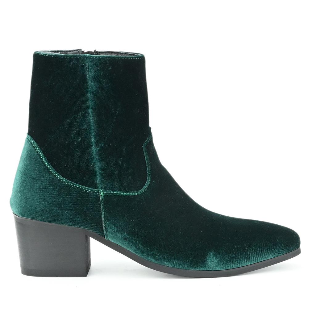 Men's High Heels Short Boots Outdoor Sports Men's Motorcycle Boots Chelsea boots