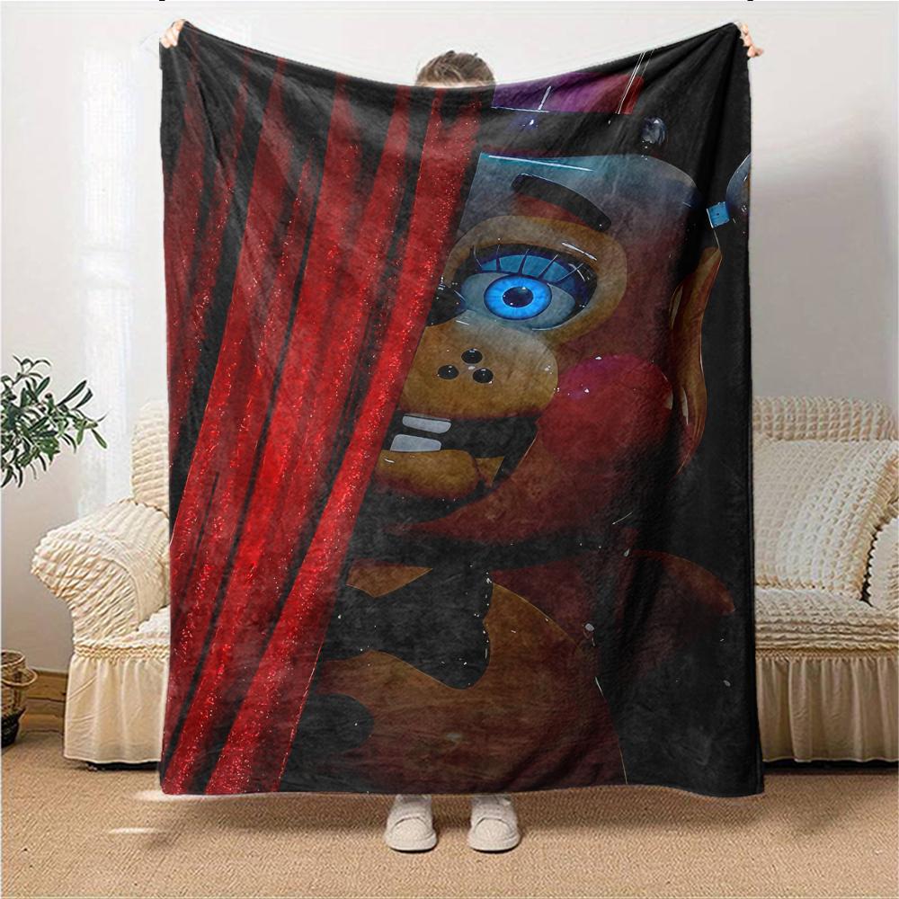 Freaky Puppet Theater Blanket Soft Throw Blanket For Home Bedroom Bed Sofa Travel Office Solid Christmas Blanket