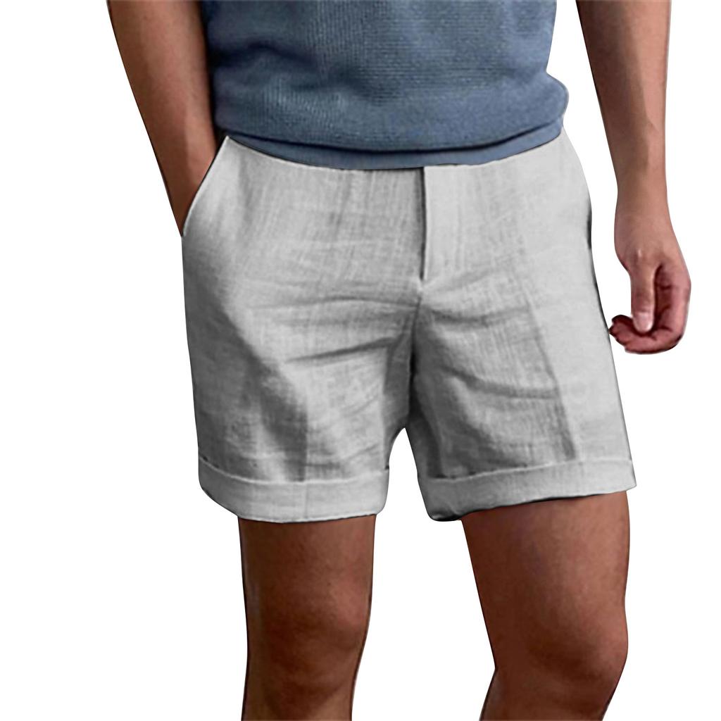 Men's Summer Casual Shorts Men's Fashion Sports Textured Shorts