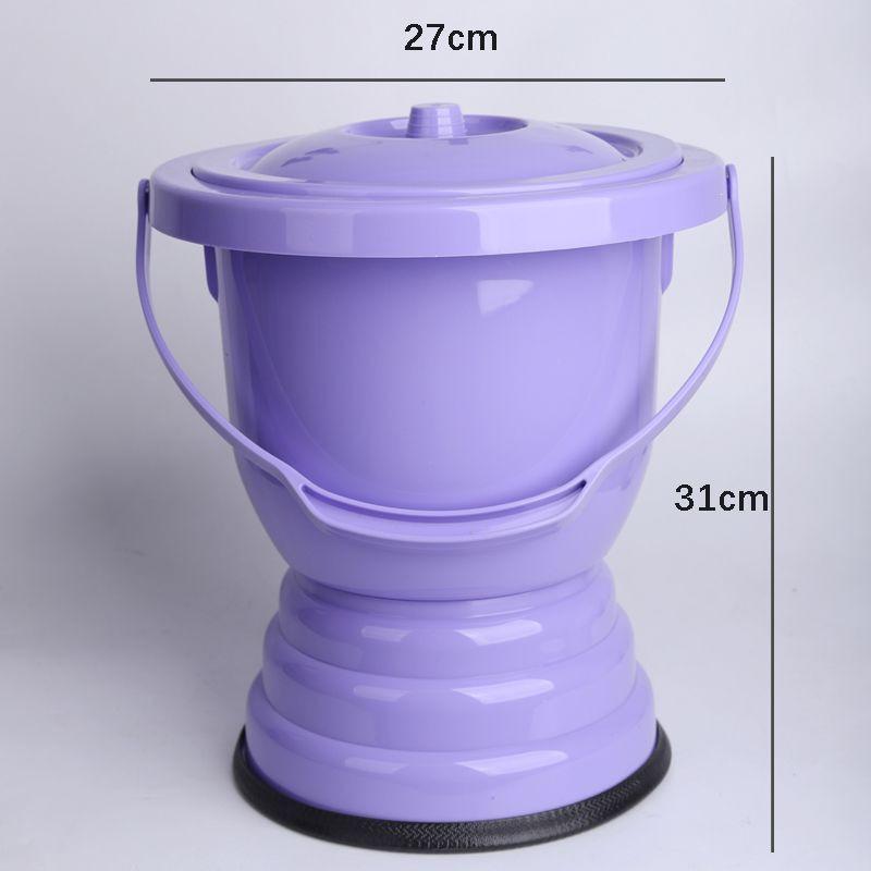 Odor-Proof Non-Slip Urinal with Lid for Pregnant Women & Elderly